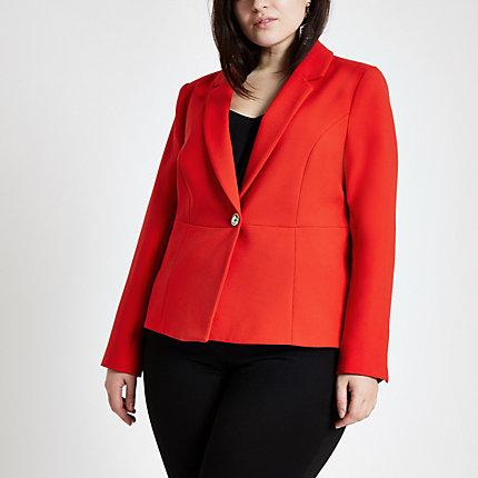 River Island Womens Plus Long Sleeve Blazer