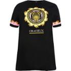 River Island Womens Plus Neon Tiger Print Jumbo T-shirt