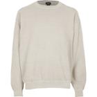 River Island Mens 'svnth' Embroidered Sweatshirt