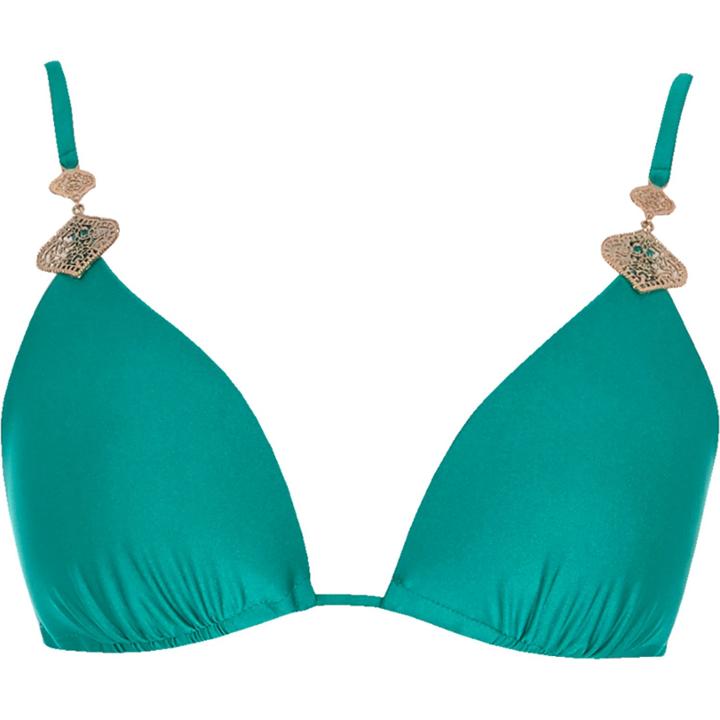River Island Womens Filigree Moulded Triangle Bikini Top