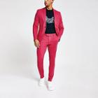 River Island Mens Neon Super Skinny Suit Trousers