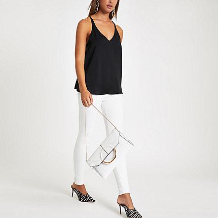 River Island Womens Cowl Back Cami Top