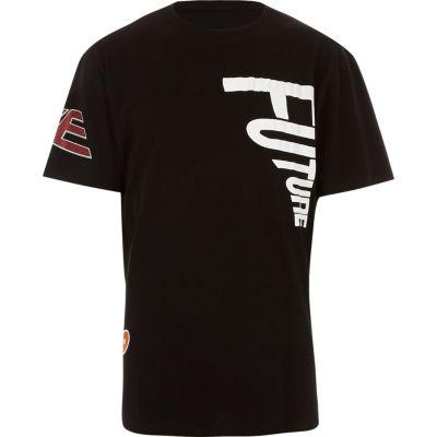 River Island Mens Christopher Shannon Patch T-shirt
