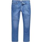 River Island Mens Bright Wash Dylan Slim Fit Jeans