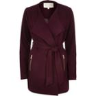 River Island Womens Belted Jersey Jacket