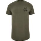 River Island Mens Muscle Fit 'r95' T-shirt