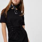 River Island Womens Petite Corset Front T-shirt Dress