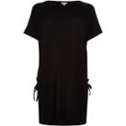 River Island Womens Lace Up Oversized T-shirt