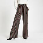 River Island Womens Petite Stripe Print Trousers