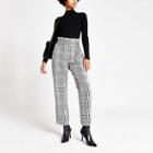 River Island Womens Print Belted Peg Trousers