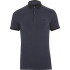 River Island Mens Short Sleeve Muscle Fit Polo Shirt