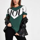 River Island Womens 'amour' Color Block T-shirt