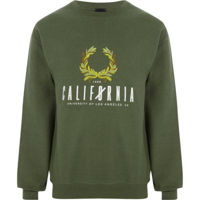River Island Mens California Reef Sweatshirt