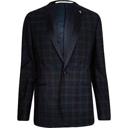 River Island Mens Farah Check Blazer