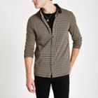 River Island Mens Ri Print Slim Fit Button-up Shirt