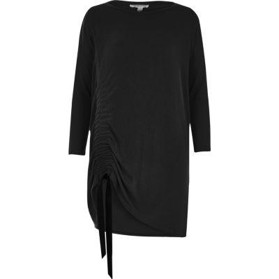 River Island Womens Ruched Drawstring Top