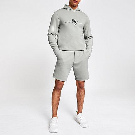 River Island Mens Slim Fit Tailored Shorts