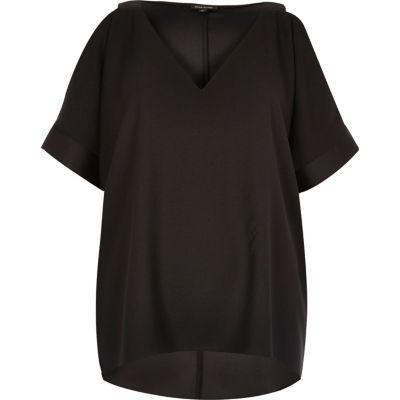 River Island Womens Cold Shoulder Blouse