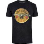 River Island Mensblack Guns N' Roses Band T-shirt