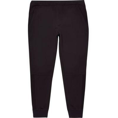 River Island Mensnavy Mesh Panel Joggers