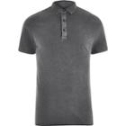 River Island Mens Washed Slim Fit Polo Shirt