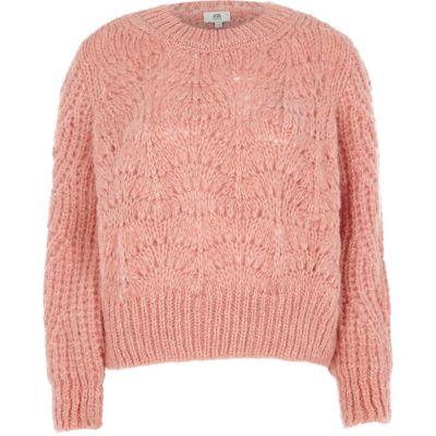 River Island Womens Petite Chunky Knit Jumper