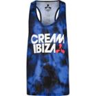 River Island Mens 'cream Ibiza' Tie Dye Racer Back Tank