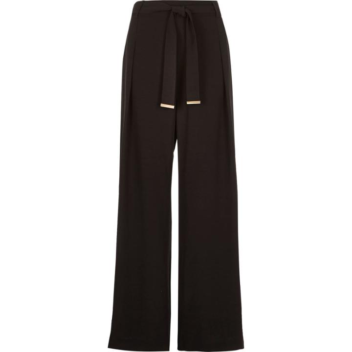 River Island Womens High Waisted Wide Leg Trousers