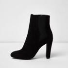 River Island Womens Wide Fit Heeled Chelsea Boots