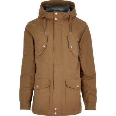 River Island Mens Hooded Casual Jacket