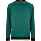 River Island Mens Sporty Tipped Sweatshirt