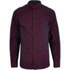 River Island Mensdark Two Tone Shirt