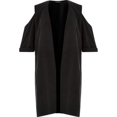 River Island Womens Ri Plus Cold Shoulder Kimono
