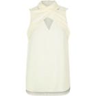 River Island Womens Wrap Neck Top