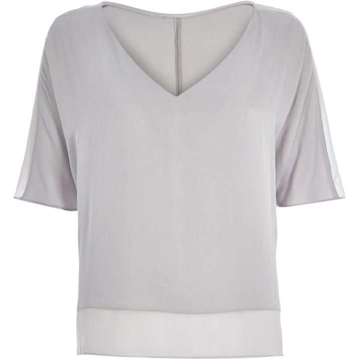 River Island Womens V-neck T-shirt