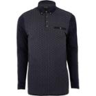 River Island Mens Print Polo Shirt