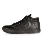 River Island Mensblack Textured High Top Trainers