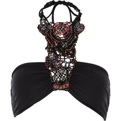 River Island Womens Cornelli Bandeau String Bikini Top