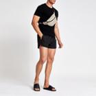 River Island Mens Ri Tape Runner Swim Shorts