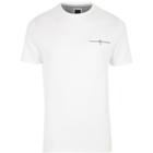 River Island Mens White Slim Fit Chest Button Pocket T-shirt