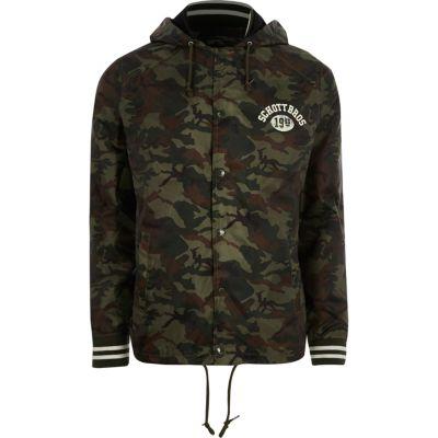 Mens Schott Coach Jacket