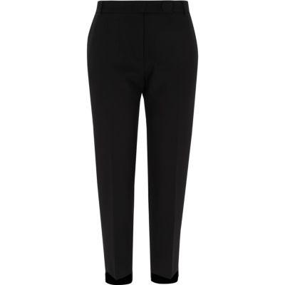 River Island Womens Side Stripe Straight Leg Trousers