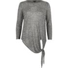River Island Womens Knit Tie Side Sweater