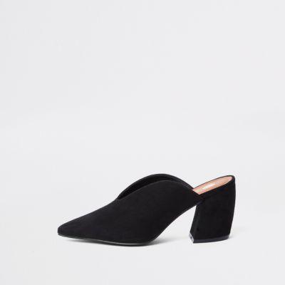 River Island Womens Curved Heel Mules