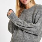 River Island Womens Luxe Crew Neck Knit Jumper