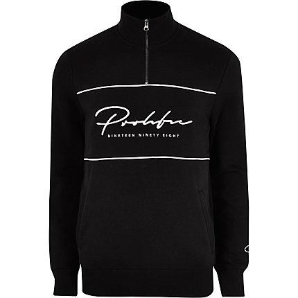 River Island Mens 'prolific' Funnel Neck Slim Sweatshirt