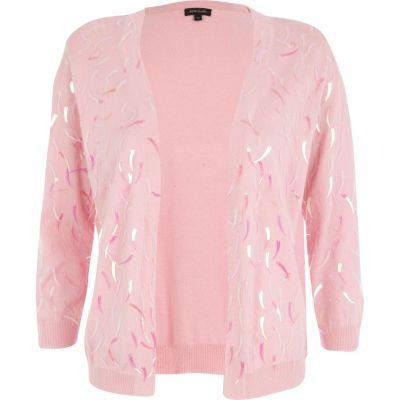 River Island Womens Sequin Embellished Cardigan