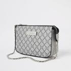 River Island Womens Ri Monogram Under Arm Bag