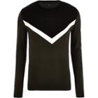 River Island Mens Contrast Crew Neck Sweater