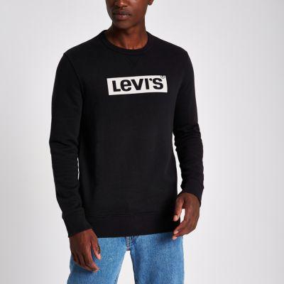 Mens Levi's Long Sleeve Logo Sweatshirt